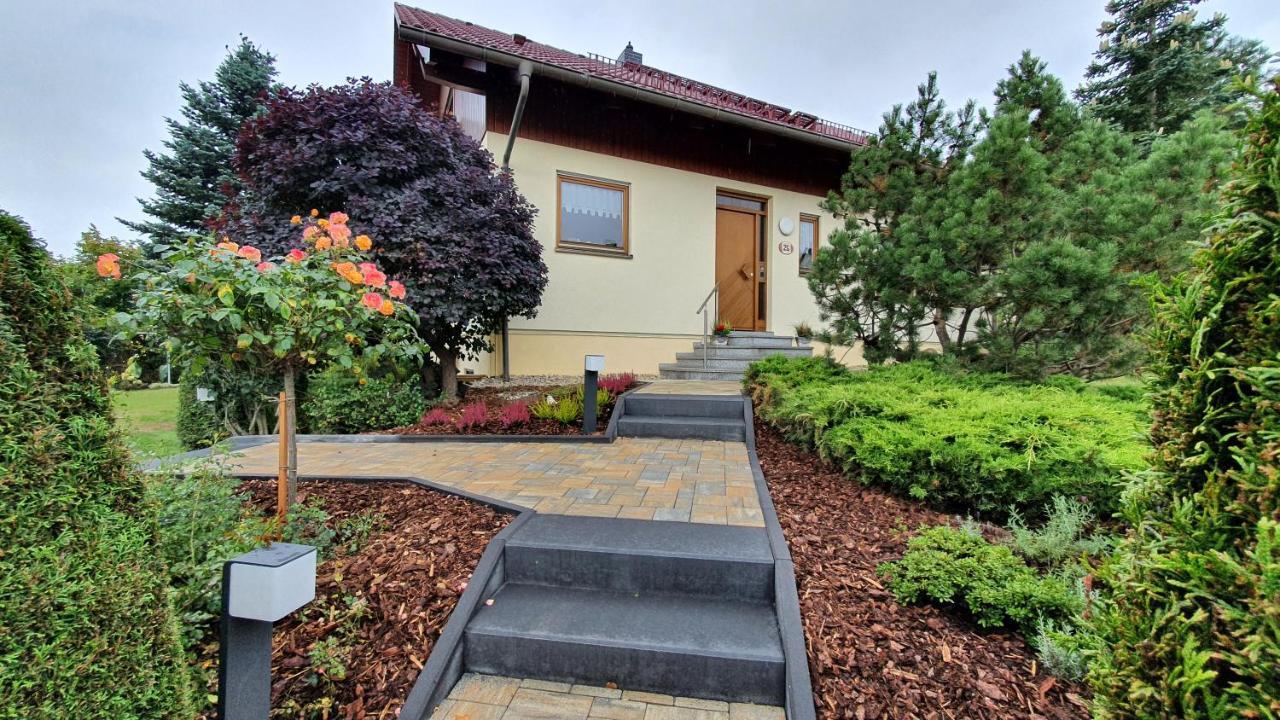 Ferienwohnung Sonnenblick Бишофсверда Экстерьер фото